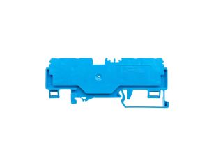 Złączka szynowa 4-przewodowa 4mm2 niebieska 880-834 /50szt./