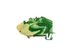 Złączka szynowa PE 2-przewodowa 6mm2 żółto-zielona 782-607 TOPJOBS /25szt./