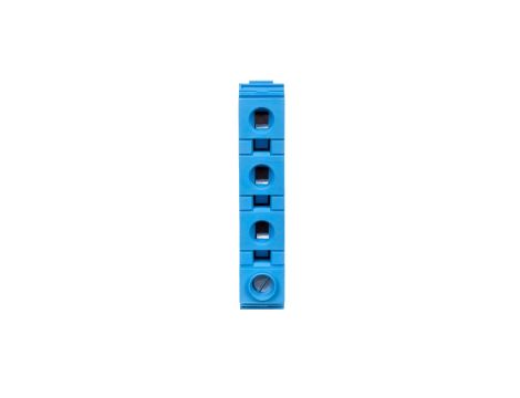 Złączka rozgałęźna 1x 35mm2 zacisk gwintowany 3x 10mm2 zacisk sprężynowy niebieska 284-624 /15szt./