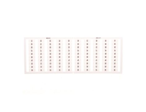 Ramka z oznacznikami 1x 901-1000 209-517 /5szt./