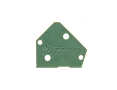 Ścianka końcowa zielona 236-500 /100szt./