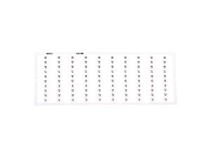 Oznaczniki Mini-WSB 10x 41-50 biały 248-506 /5szt./