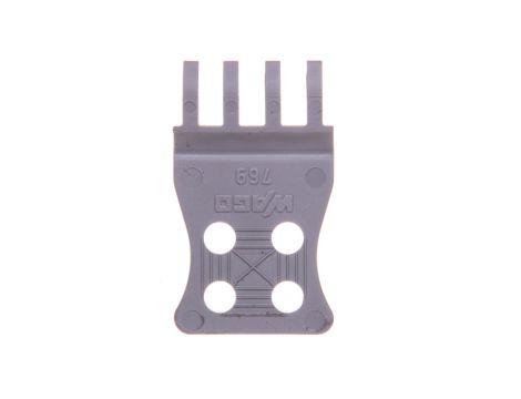 Płytka odciążająca naciąg do wtyków 4-5-torowych szara 769-412 /25szt./