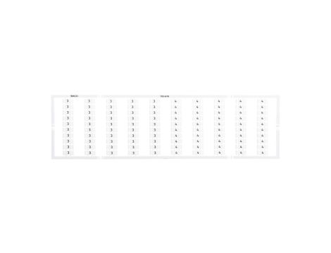 Oznaczniki WMB 50x 3/4 793-619 /5szt./