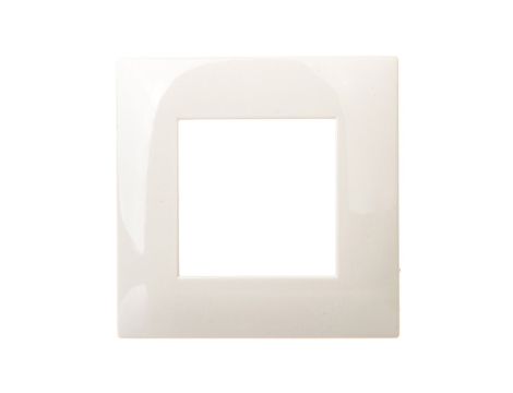 DANTE Ramka pojedyncza tworzywo ASA KREM 450381