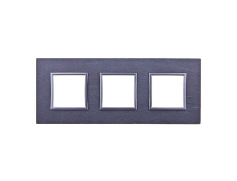 DANTE Ramka potrójna kamień ARDESIA 4509483