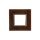DANTE Ramka pojedyncza drewno WENGE 4523381