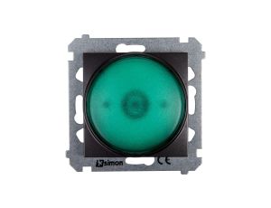 Simon 54 Sygnalizator świetlny LED zielone światło antracyt DSS3.01/48