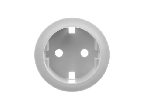 CELIANE. Plakietka gniazda 2P+Z SCHUKO biała okrągła 068131