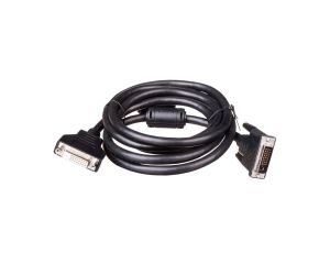 Kabel przedłużający DVI-D Dual Link Typ DVI-D(24+1)/DVI-D(24+1), M/Ż czarny 2m AK-320200-020-S