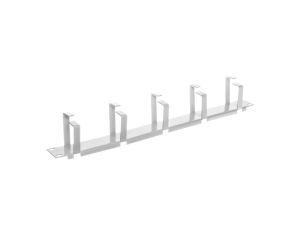 Panel przedni 19 cali z prowadnicami kabli z metalu NWS-FP/KFB/M/1HE 255029