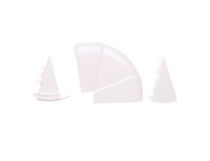 Naroże kanału zewnętrzne regulowane DLP 65x150 /1x przegroda/ 010636