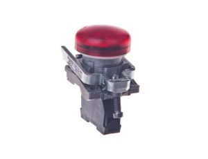 Lampka sygnalizacyjna 22mm czerwona 230V AC XB4BVM4EX