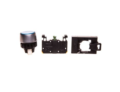 Przycisk sterowniczy 22mm niebieski 1Z z samopowrotem ST22-KN-10.