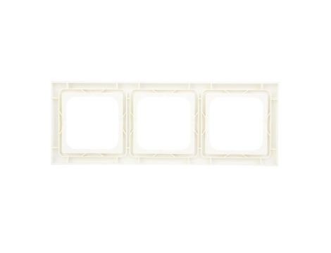 AS Ramka potrójna do łączników IP44 ecru RH-3G/27