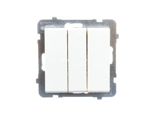 SONATA Łącznik potrójny ecru ŁP-13R/m/27