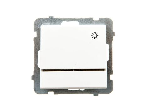 SONATA Przycisk /światło/ z podświetleniem ecru ŁP-5RS/m/27
