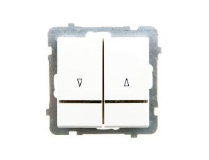 SONATA Łącznik żaluzjowy z podświetleniem ecru ŁP-7RS/m/27