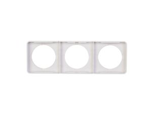 Integro Classic Ramka potrójna pionowa śnieżnobiała 9181919