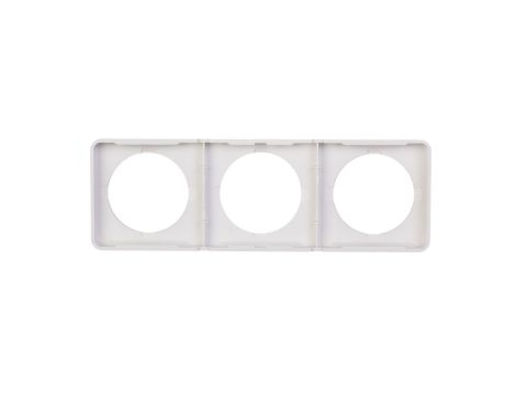 Integro Classic Ramka potrójna pionowa śnieżnobiała 9181919
