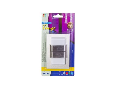 Oprawa ścienna KINKIET DUO TANGO LED Light 10 V DC 1,6 W IP 20 6500 K szlif Inox