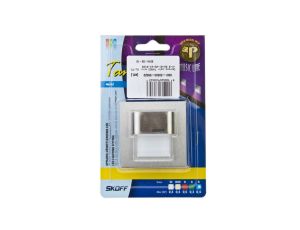 Oprawa przyschodowa TANGO mini LED Light 10 V DC 0,4 W IP 20 niebieski szlif Inox