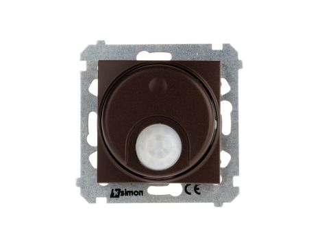 Simon 54 Łącznik z czujnikiem ruchu i zabezpieczeniem 20-500W brąz mat DCR11T.01/46