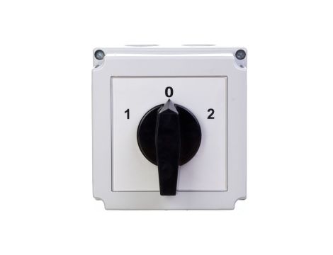 Łącznik krzywkowy 1-0-2 4P 40A w obudowie 4G40-75-PK 63-246418-011