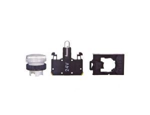Lampka sygnalizacyjna 22mm biała 24V AC/DC ST22-LB-24-LEDAC/DC