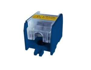 Odgałęźnik instalacyjny 1-segmentowy (zacisk: 1x70mm2 - 4x16mm2)/ z pokrywą niebieski LZ 1*70/16P 84047003