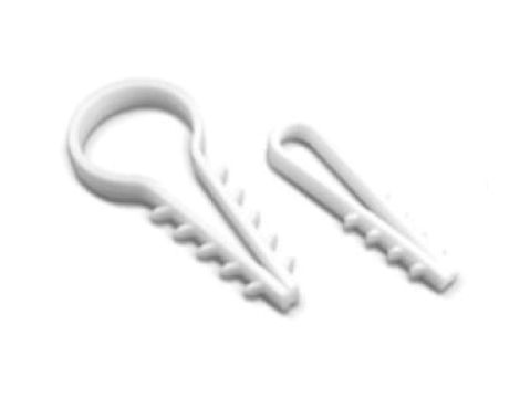 Uchwyt kablowt UWO wbijany biały UWO-10 89128306 /100szt./