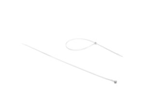 Opaska kablowa 290x3,5 biała 2-LOCK zęby stalowe BMTB2936 /100szt./