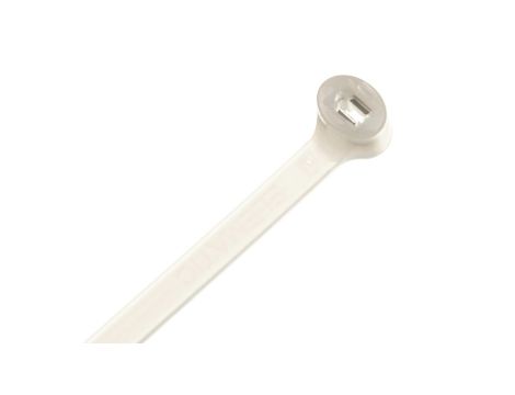 Opaska kablowa 360x4,5 biała 2-LOCK zęby stalowe BMTB3749 /100szt./