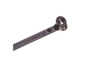 Opaska kablowa 250x4,5 czarna UV 2-LOCK zęby stalowe BMTN2548 /100szt./