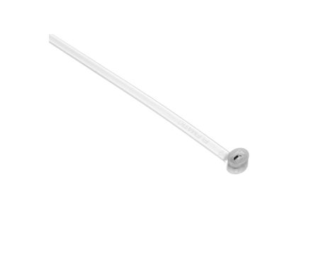 Opaska kablowa 200x3,5 biała 2-LOCK zęby stalowe BMTB2035 /100szt./