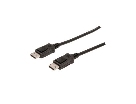 Kabel połączeniowy DisplayPort 1.2 Typ DP/DP, M/M czarny 15m AK-340100-150-S