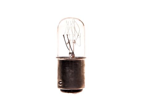 Żarówka sygnalizacyjna 10W BA15d 120V biały DL1BLG
