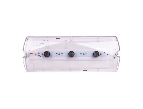 Oprawa awaryjna 3W 1h IP65 IIkl. jednostronna jednozadaniowa HELIOS W 12m HWD/3x1W/C/1/SE/X/TR