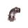 Dławnica kątowa do węża osłonowego M25 IP65 SILVYN LCW-M 25x1,5 55503232 /10szt./