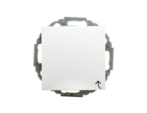 Berker B.1/B.3/B.7 GLAS Gniazdo Schuko z pokrywą i przesłonami styków śnieżnobiałe 47441909