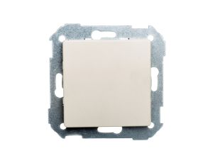 Simon 82 Zaślepka z mostkiem metalowym beżowa 82800-31