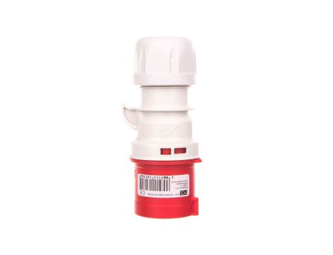 Wtyczka przenośna 16A 3P 400V czerwona IP44 SHARK 013-9