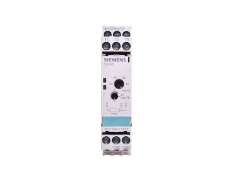 Przekaźnik kontroli temperatury rezystancyjny 1Z 1R 110-230V AC 3RS1000-1CK10