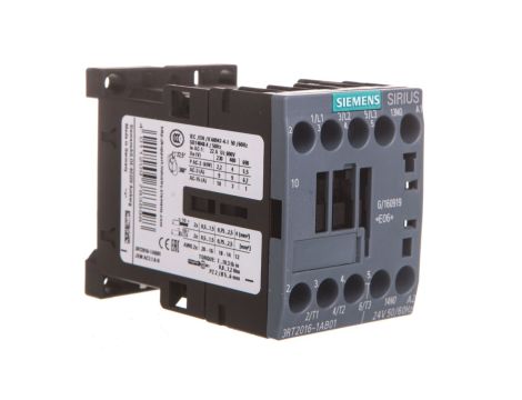 Stycznik mocy 9A 3P 24V AC 1Z 0R S00 3RT2016-1AB01