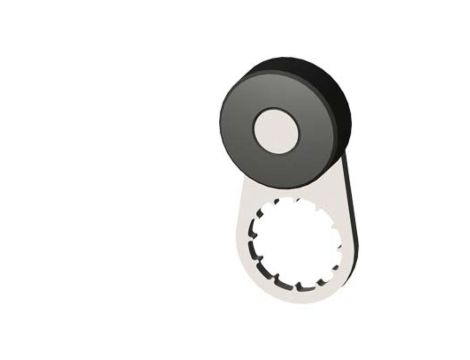 Dźwignia uchylna do 3SE51/52 metal prosta dł 21mm rolka 19mm z tworzywa 3SE5000-0AA21