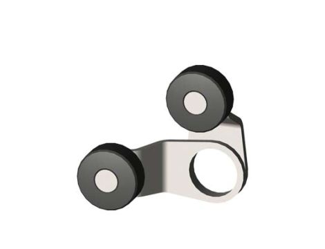 Dźwignia uchylna widlasta 2 rolki 19mm z tworzywa do 3SE15/52 3SE5000-0AT01