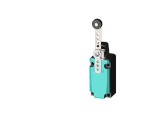 Wyłącznik krańcowy 1Z 1R pełzające metal 40mm dźwignia uchylna 100mm regulowana krokowo rolka 19mm tworzywo IP67 3SE5112-0BH60