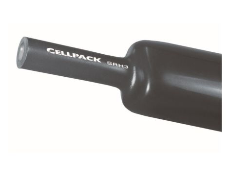 Rura termokurczliwa grubościenna bez kleju, czarna, SR3 45-12 1000mm, 127490 /10szt./