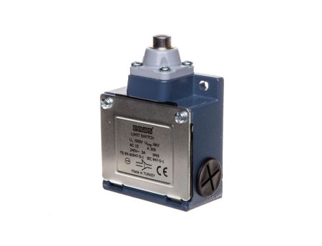 Łącznik L53 w obudowie metalowej, 1NC+1NO, popychacz metalowy, T0-L53K13PUM211