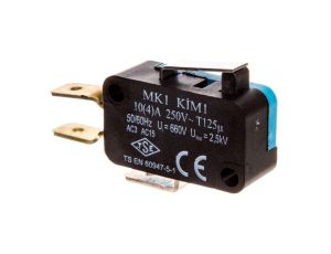 Wyłącznik krańcowy miniaturowy, 1CO, dźwignia krótka, T0-MK1KIM1